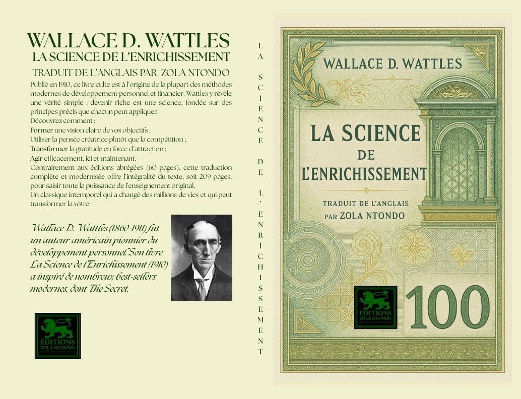 La Science de l’Enrichissement - Éditions Zola Ntondo
