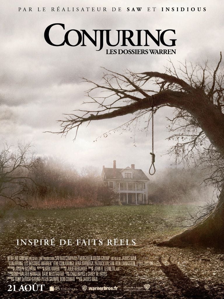 Conjuring : Les Dossiers Warren (2013) – Affiche
