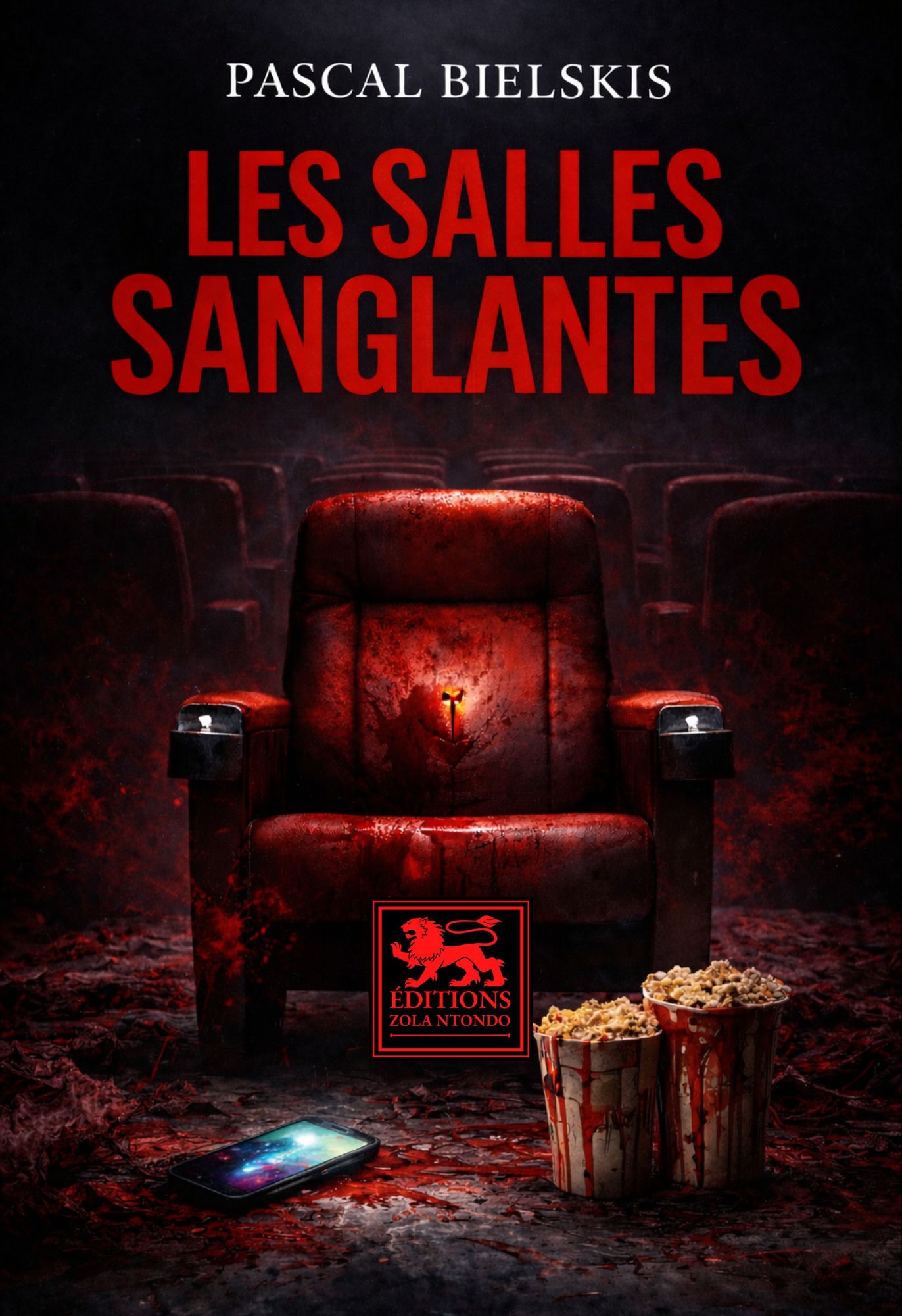 Couverture Les Salles sanglantes de Pascal Bielskis