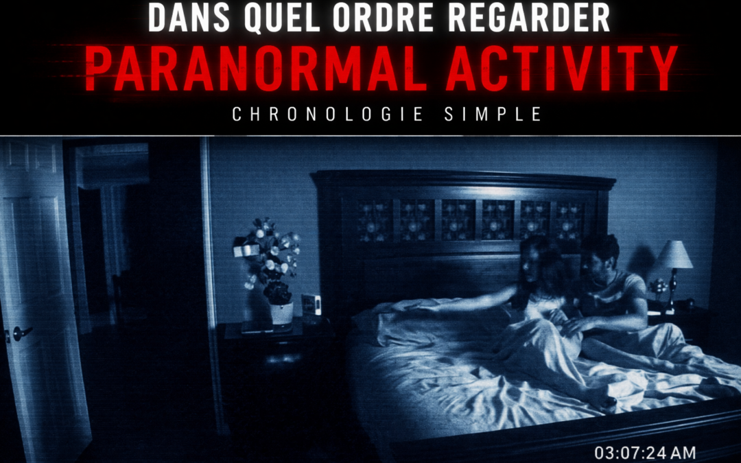 Dans quel ordre regarder Paranormal Activity ? Chronologie simple